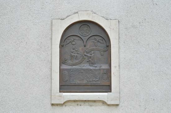 Szent István Bronz Dombormű